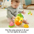 Fisher-Price Paradise Pals Magical Lights & Tunes Pineapple Baby Toy - Image 3