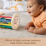 Fisher-Price Wooden Crawl After Roller Baby Activity Toy For Sensory & Motor Skills Development - Image 4