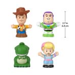 Fisher-Price Little People Disney Pixar Toy Story Figure Pack For Toddlers & Kids, 4 Toys - Image 6