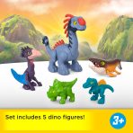 Fisher-Price Imaginext Jurassic World Rebirth Set With 6 Action Figures, Launcher & Accessories - Image 2