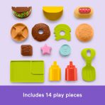 Fisher-Price Laugh & Learn 4-In-1 Snack Cart Push Walker Baby & Toddler Learning Toy, 14 Play Pieces, Multilanguage Version - Image 5