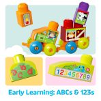 MEGA Bloks First Builders Build 'n Learn Table Block Toy With Storage (30 Pieces) For Toddler - Image 5