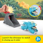 Imaginext Jurassic World Launcher Set With Chomping Toy Triceratops & 2 Accessories - Image 2