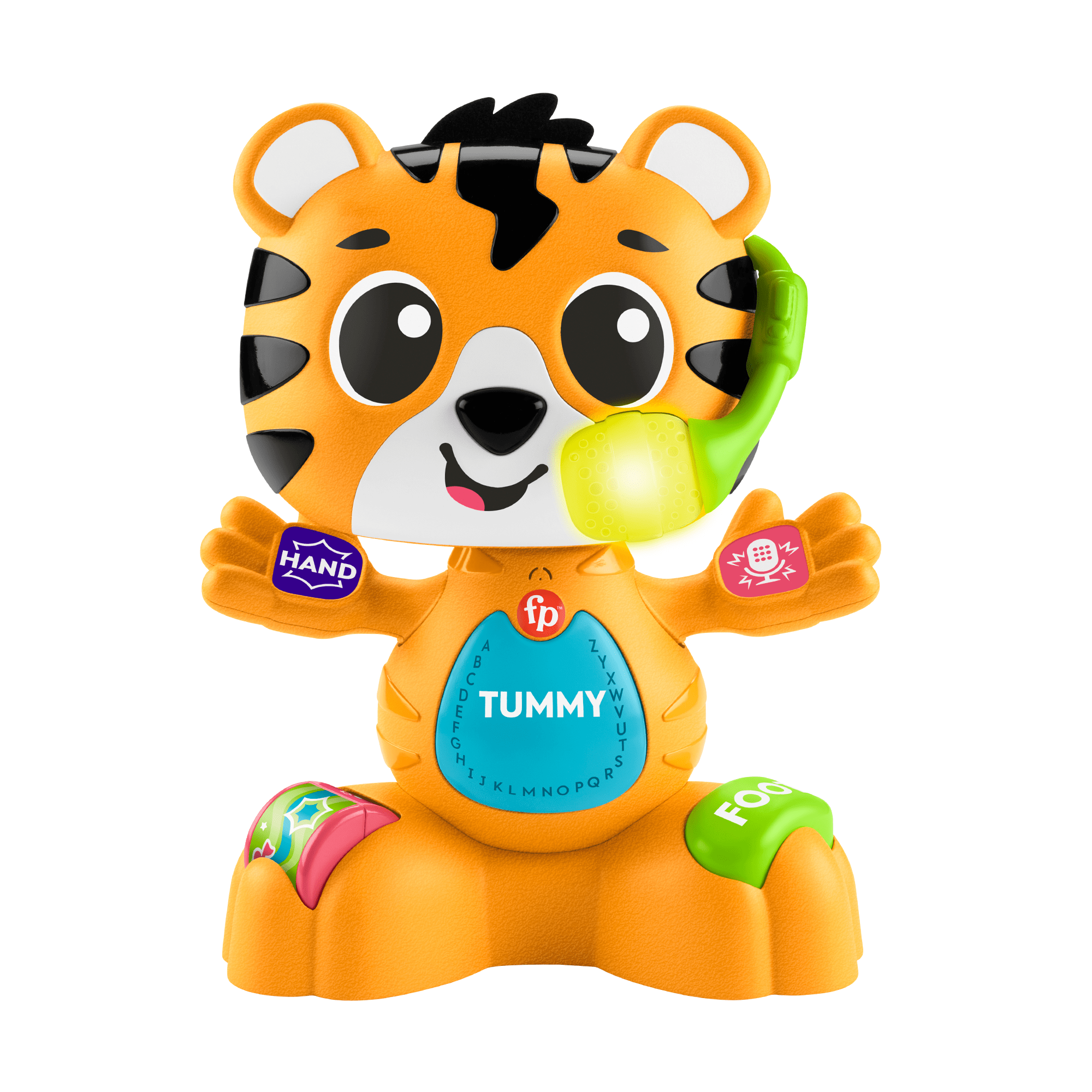 ebunmnheg3xlcj8qt6n7_5baf2cc0-df81-4ea9-b94b-6f3d60ce0649 Fisher-Price Link Squad Bop & Groove Tiger Baby Learning Toy With Music & Lights - Image 1