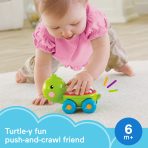 Fisher-Price Poppity Pop Turtle Push-Along Vehicle With Sounds For Infant Crawling Play - Image 2