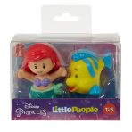 Fisher-Price Little People Princesses Disney Ariel et Polochon - Image 5