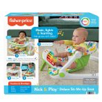 Fisher-Price Baby Chair, Deluxe Sit-Me-Up Seat With Kick & Play Piano Learning Toy & Snack Tray - Image 2