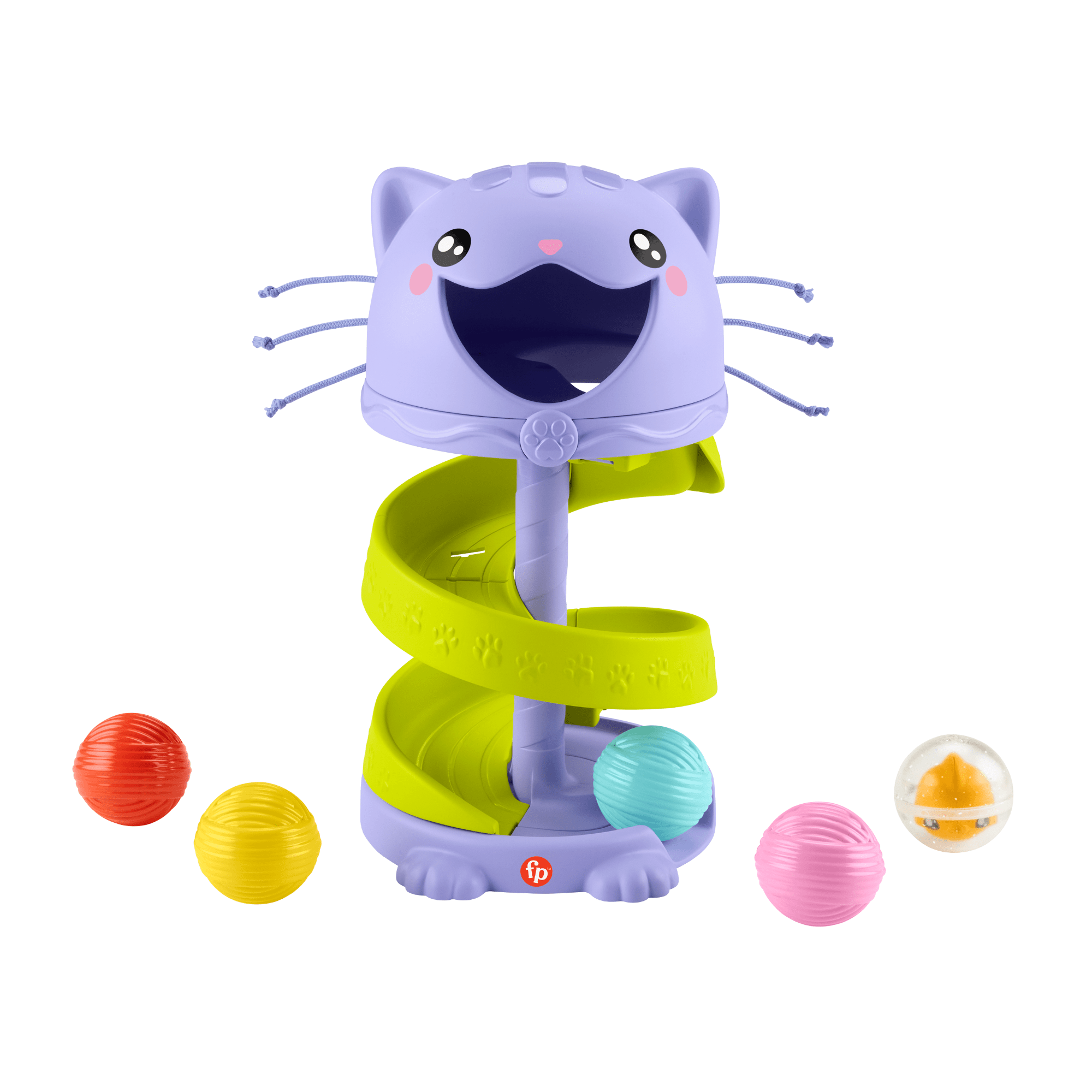 eponmy1jjfzvcmyk8gjk_2303a37d-8e4f-4c2e-a3cc-b2ebbfd3b886 Fisher-Price Fp Pets Purrr-Fect Ball Tower Developmental Toy For Babies & Toddlers - Image 1