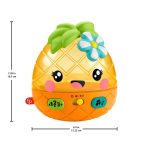 Fisher-Price Paradise Pals Magical Lights & Tunes Pineapple Baby Toy - Image 5