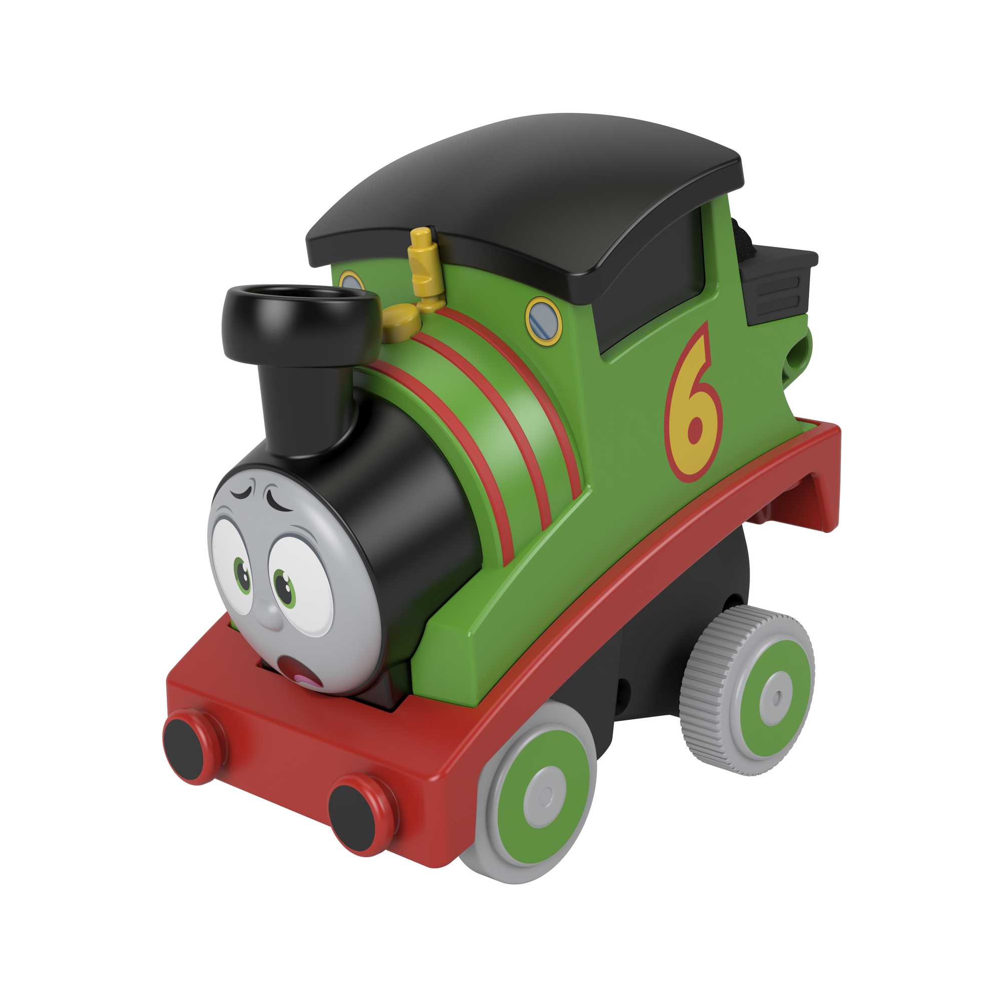 esniqs0empdkizirw4nt_eb5bdc0a-dc84-4149-ad8f-dd72e04bcb40.jpg Fisher-Price Thomas & Friends Press 'n Go Stunt Engine Percy - Image 1