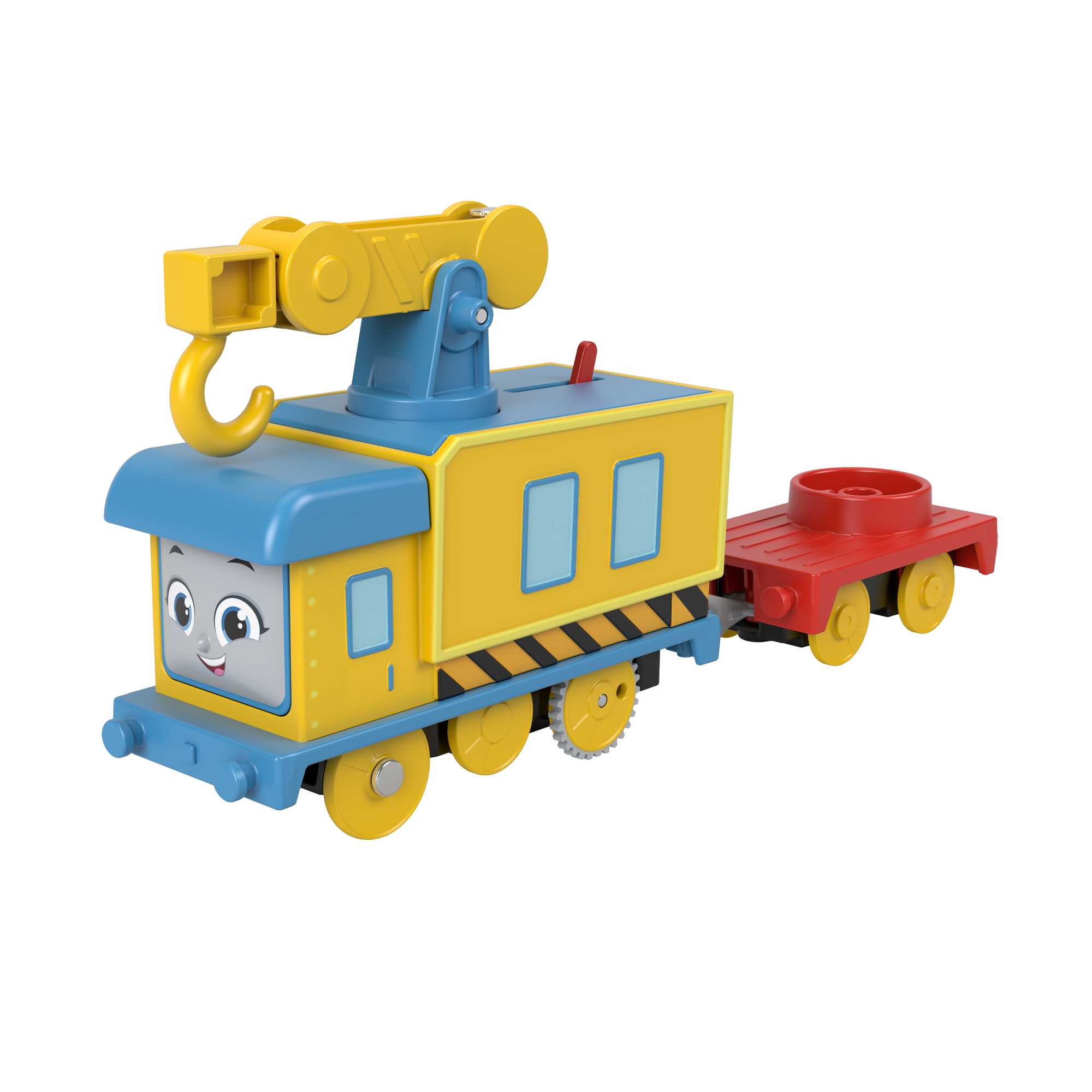 exgplz3ssmd6olviwfj1_51b110a7-ad8d-4cdc-bb98-7593a45644cb.jpg Fisher-Price Thomas & Friends Crane Vehicle - Image 1