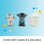 Fisher-Price Little People Feed & Play Goat Yard Playset For Toddlers With 3 Pieces - Image 5
