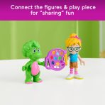 Fisher-Price Barney's World Barney's Friend Vivie & Baby Bop Figure Set For Kids, 3 Toys - Image 3