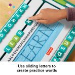 Fisher-Price think & Learn Alpha Slidewriter Preschool Toy Magnetic Drawing Tablet - Image 3