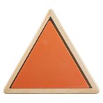 Fisher-Price Montessori Wooden Triangle Puzzle, Preschool Learning Toy, 10 Wood Pieces - Image 6