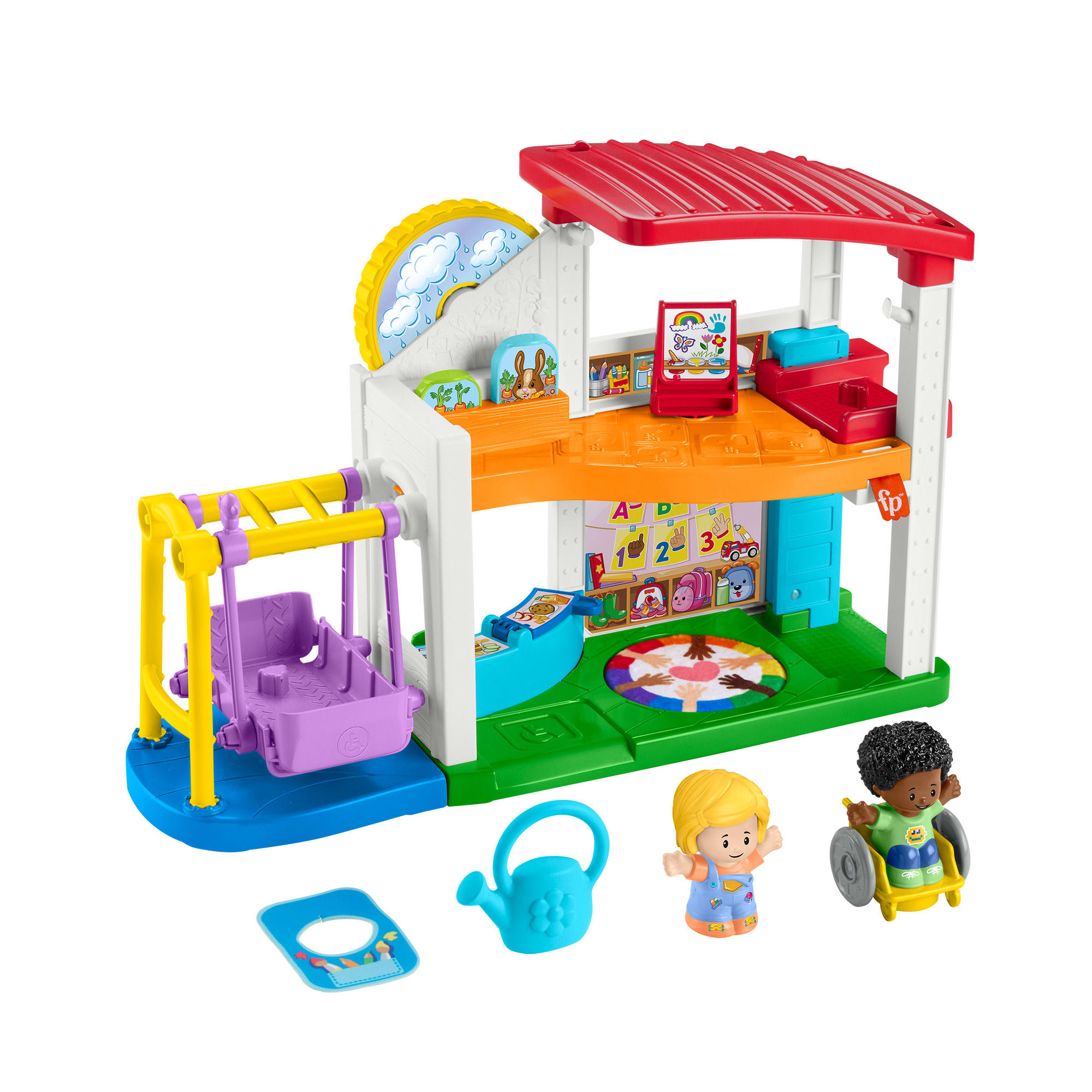 fl4nq5yiggjfewlzqgvv Fisher-Price Little People Play For All School Toddler Playset With Figures & Accessories - Image 1