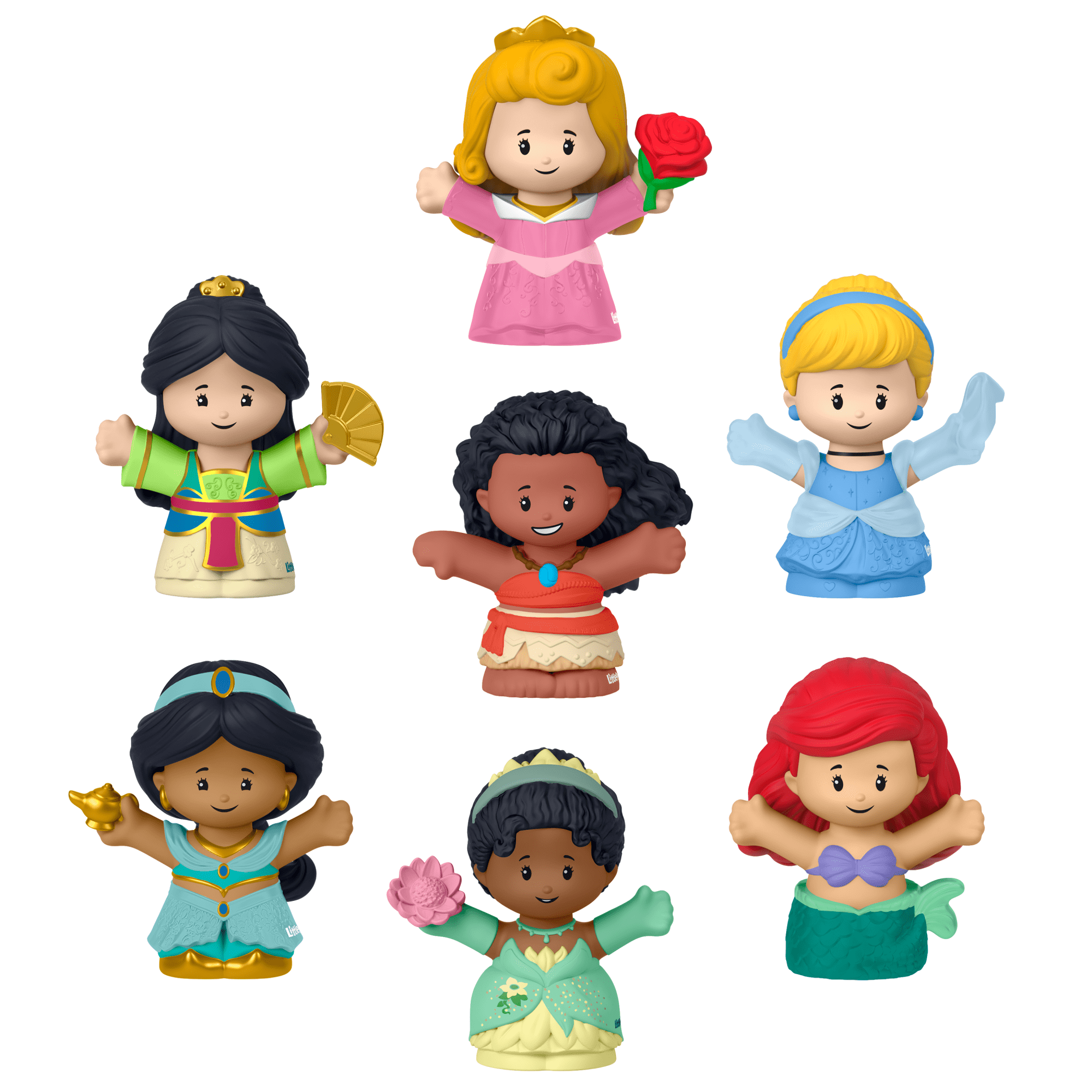 fmlv61zbycuimoyk9cen_8f86d227-103c-4e5e-9651-60deac037ee2 Fisher-Price Little People Disney Princess Toys, 7-Figure Pack For Toddlers And Preschool Kids - Image 1