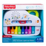 Fisher-Price Laugh & Learn Silly Sounds Light-Up Piano Interactive Toy For Baby & Toddler - Image 6