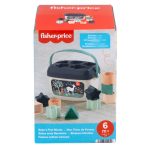 Fisher-Price Baby's First Blocks Infant Shape-Sorting Toy, Navy Fawn, Set Of 10 - Image 6