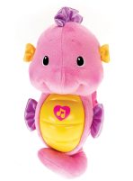 Fisher-Price Soothe & Glow Seahorse, Musical Plush Toy & Sound Machine For Baby With Lights, Pink - Image 5