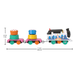 Thomas & Friends Wobbly Cake Thomas Motorized Toy Train Engine & Cargo For Preschool Kids - Image 5
