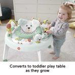 Fisher-Price 3-in-1 Baby Activity Center With Lights & Sounds, Play Mat, Toddler Toy, Snugapuppy - Image 4