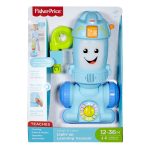 Fisher-Price Laugh & Learn Light-Up Learning Vacuum Electronic Toddler Push Toy - Image 6