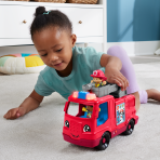 Fisher-Price  Little People  Camion de Pompiers, Musical, Multilingue - Image 2