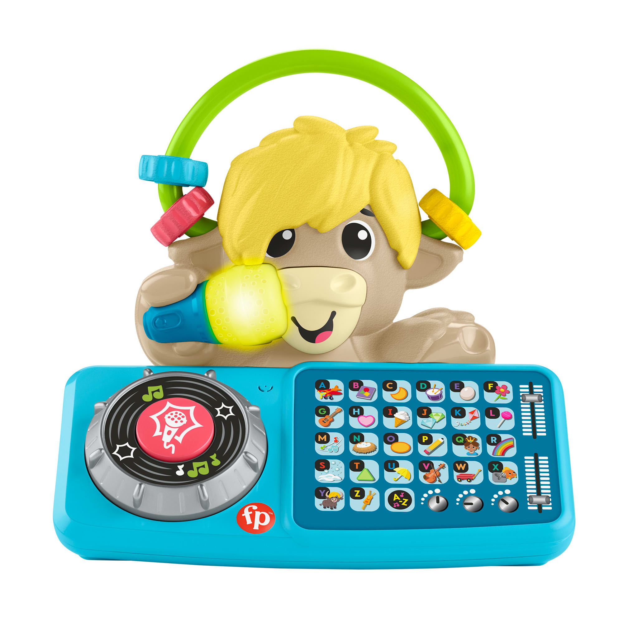 gprgkdhm9zoh56mdnpau Fisher-Price Link Squad A To Z Yak Baby Learning Toy With Music & Lights - Image 1