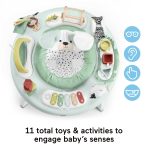 Fisher-Price 3-in-1 Baby Activity Center With Lights & Sounds, Play Mat, Toddler Toy, Snugapuppy - Image 5