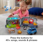 Fisher-Price Little People Light-Up Learning Camper Electronic Toy Rv For Toddlers, 8 Pieces - Image 5