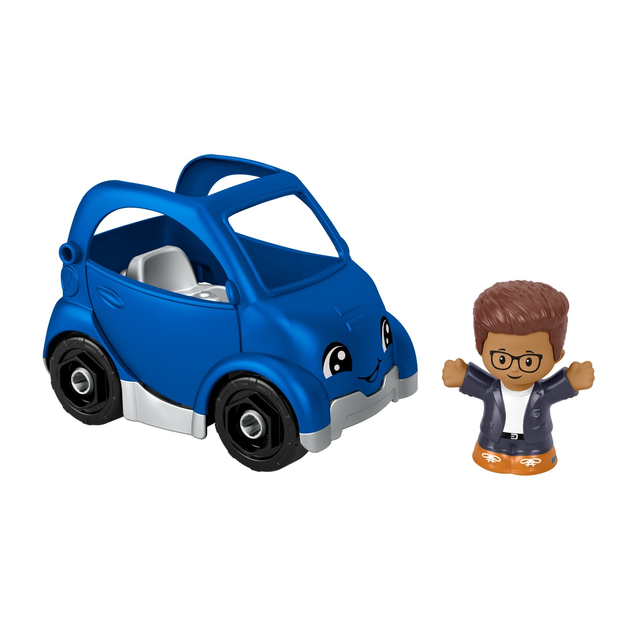 gvoocyl1d1pfdup07cqu Fisher-Price Little People Coffret Véhicule Électrique et Figurine - Image 1