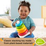 Fisher-Price Rock-A-Stack Baby Toy, Ring Stacking Toy, Plant-Based Materials, Infant And Toddler Toy - Image 2