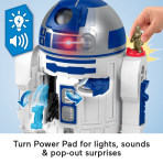 Imaginext Star Wars R2-D2 Toy With Lights Sounds & C-3Po Character Key For Kids - Image 3