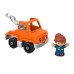 Fisher-Price Little People Help And Go Tow Truck & Figure Set For Toddlers, 2 Pieces - Image 17