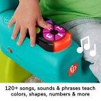 Fisher-Price Laugh & Learn Smart Stages Chair Electronic Learning Toy For Toddlers, Teal - Image 3