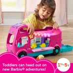 Fisher-Price Little People Barbie Little Dreamcamper Rv Playset With Music Lights & 2 Figures, Multilanguage Version - Image 2