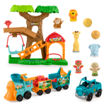 Fisher-Price® Little People® Coffret-Cadeau Le Train de La Jungle