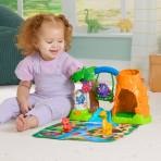 Fisher-Price  Little People  Village des Dinosaures et Tapis de Jeu - Image 2