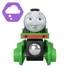 Fisher-Price Thomas & Friends Wooden Railway Henry Engine and Coal-Car - Image 2