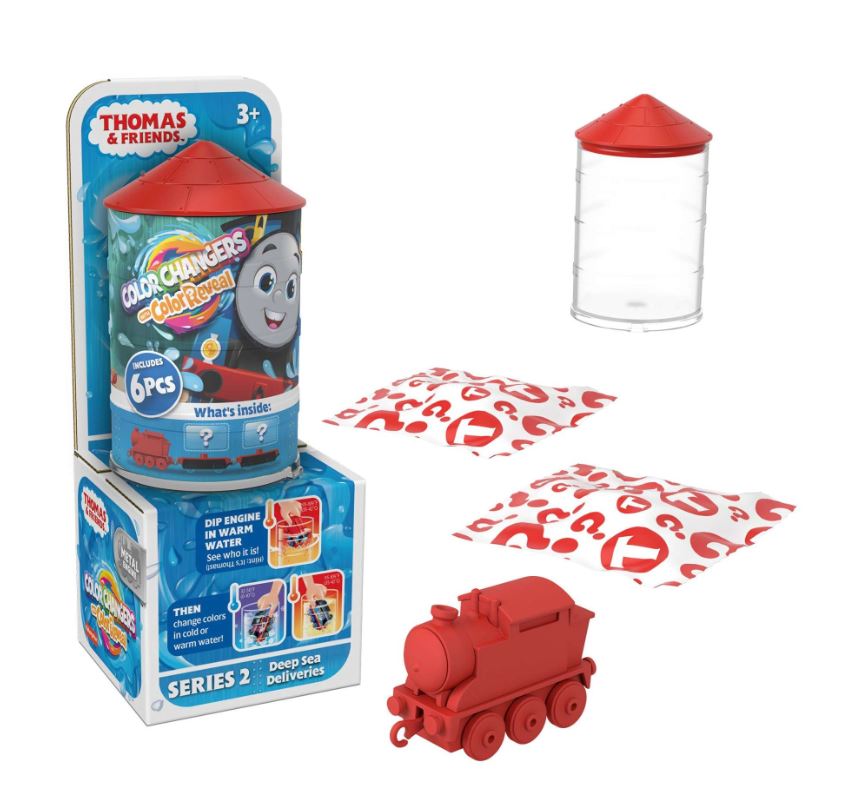 hpn80.jpg Fisher-Price Thomas & Friends Colour Reveal & Surprise Dino Delivery - Assorted* - Image 1