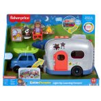 Fisher-Price Little People Light-Up Learning Camper Electronic Toy Rv For Toddlers, 8 Pieces - Image 6