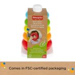 Fisher-Price Rock-A-Stack Baby Toy, Ring Stacking Toy, Plant-Based Materials, Infant And Toddler Toy - Image 6