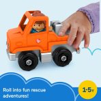 Fisher-Price Little People Help And Go Tow Truck & Figure Set For Toddlers, 2 Pieces - Image 12