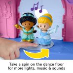 Fisher-Price Little People Disney Princess Magical Lights & Dancing Castle Playset, 2 Figures - Image 4