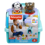 Fisher-Price Fp Pets Sort & Stow Pet Carrier Baby & Toddler Shape Sorting Toy, 8 Blocks - Image 6