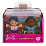 Little People Barbie Toy Set, 2 Wellness-Themed Character Figures, Toddler Toy - Image 6