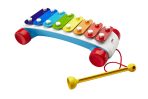 Fisher-Price Classic Xylophone Toddler Pretend Musical Instrument Pull Toy