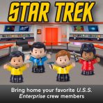 Little People Collector Star Trek Special Edition Set For Fans, 4 Figures in Gift Package - Image 2