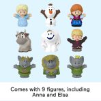 Disney Frozen Castle Playset With 9 Fisher-Price Little People Figures, Carry Along Castle Case - Image 4